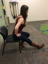 seated Hamstring stretch