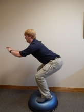 bosu ball squat