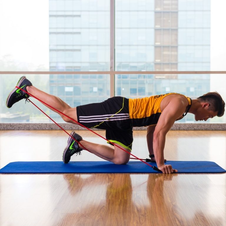 Resistance band exercises you can do at home in 10 minutes