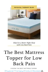The Best Mattress Topper for Low Back Pain - Save money and get a better nights sleep