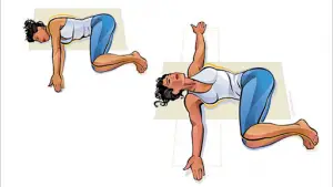 Thoracic rotation for posture