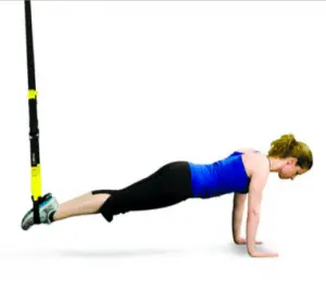 TRX plank