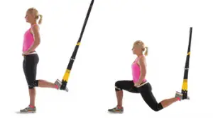 TRX Suspended lunge