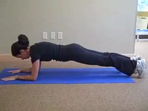 Plank exercise