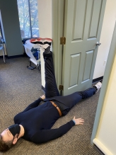 Doorway Hamstring Stretch