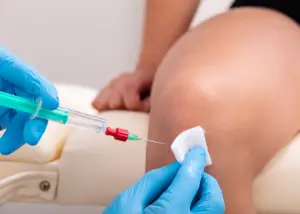 Injection in the Knee