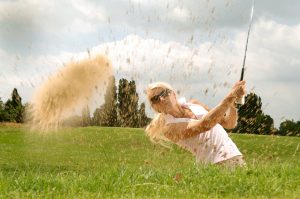 A total shoulder replacement can improve your golf game