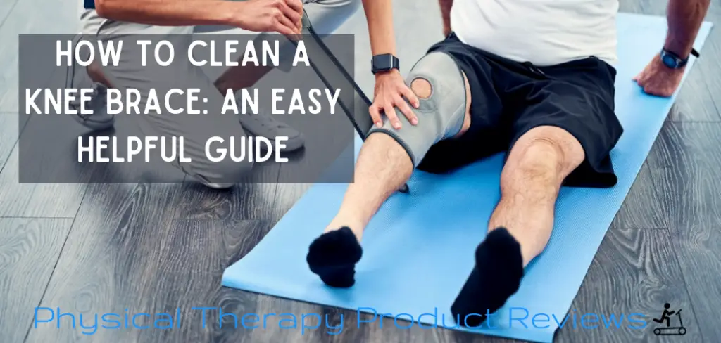 How to Clean a Knee Brace